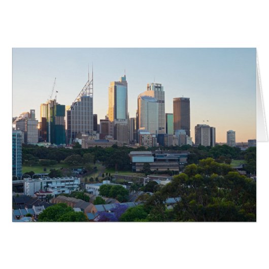 Sydney Business Center Skyscrapers (Front Horizontal)