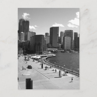 Sydney City Centre shot from Sydney Opera House Postcard
