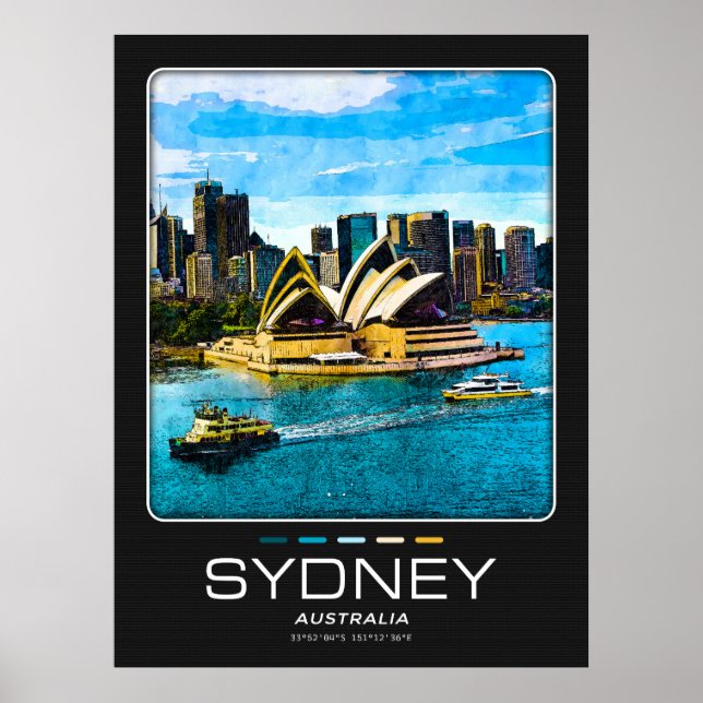 Sydney City Poster (Front)