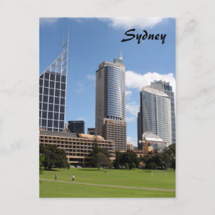 sydney domain view postcard