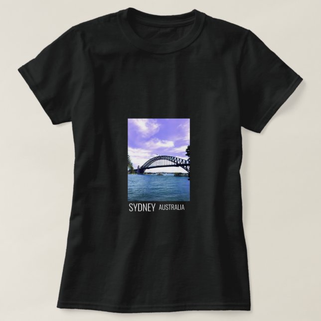Sydney Ferry Harbour Bridge T-Shirt (Design Front)
