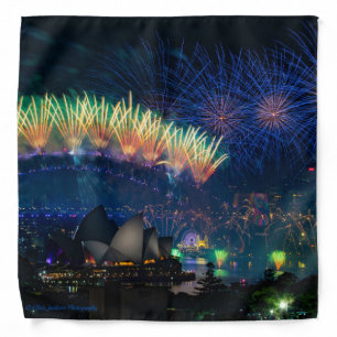 Sydney Fireworks Bandana