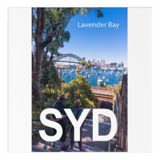 Sydney from Lavender Bay Acrylic Print