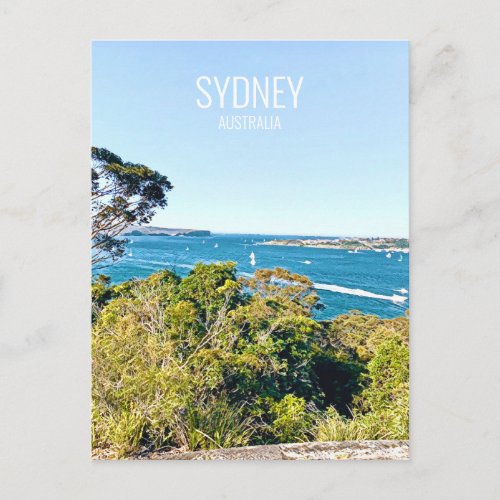 Sydney Georges Head Mosman Australia Postcard