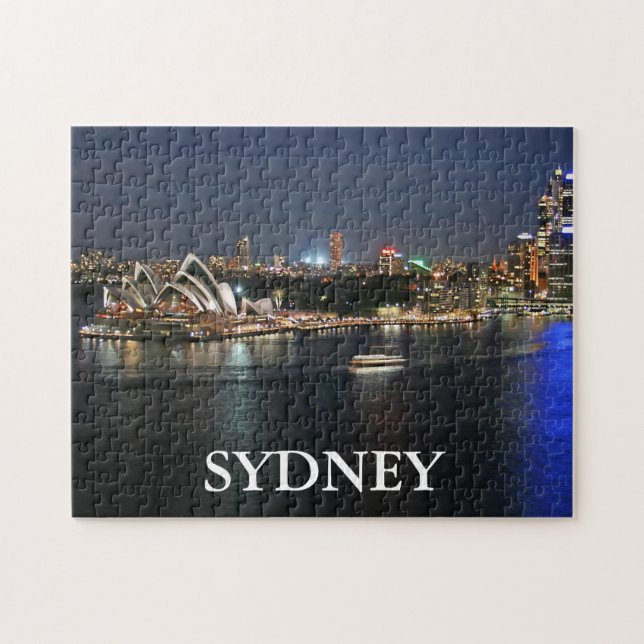 Sydney Harbor at Circular Quay Jigsaw Puzzle (Horizontal)