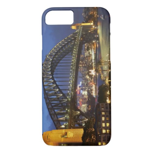 Sydney Harbor Bridge and Park Hyatt Sydney Hotel iPhone 87 Case