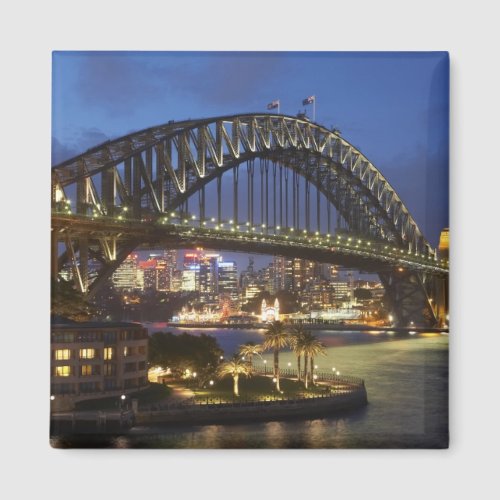 Sydney Harbor Bridge and Park Hyatt Sydney Hotel Magnet