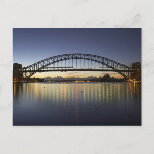 Sydney Harbor Bridge and Sydney Opera House at Postcard