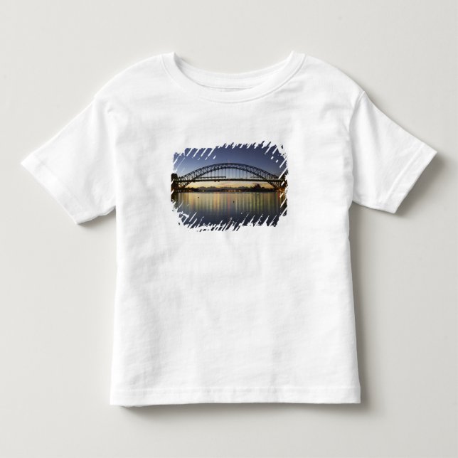 Sydney Harbor Bridge and Sydney Opera House at Toddler T-shirt (Front)