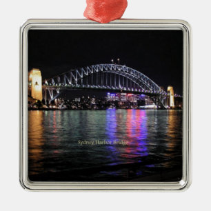Sydney Harbor Bridge Metal Ornament