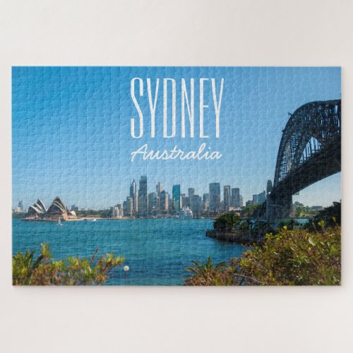 Sydney Harbor Bridge  Opera House 1014 pieces Jigsaw Puzzle