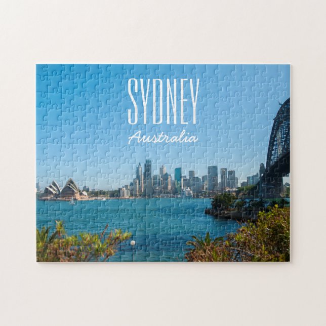 Sydney Harbor Bridge & Opera House, 252 pieces Jigsaw Puzzle (Horizontal)