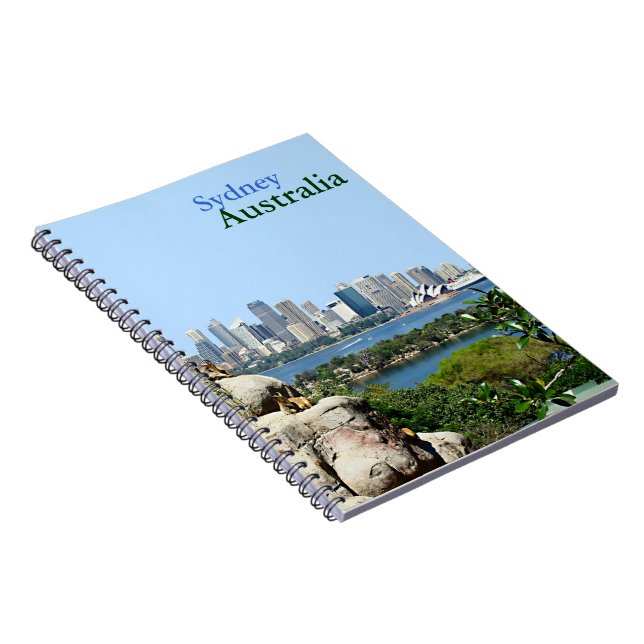 Sydney Harbor from the Zoo Notebook (Right Side)