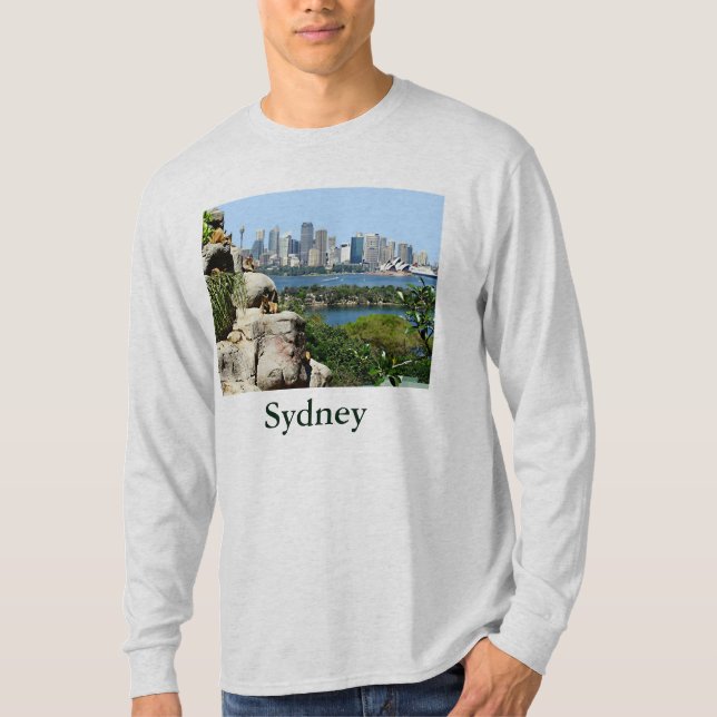 Sydney Harbor from the Zoo T-Shirt (Front)