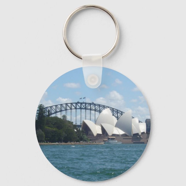 sydney harbor keychain (Front)