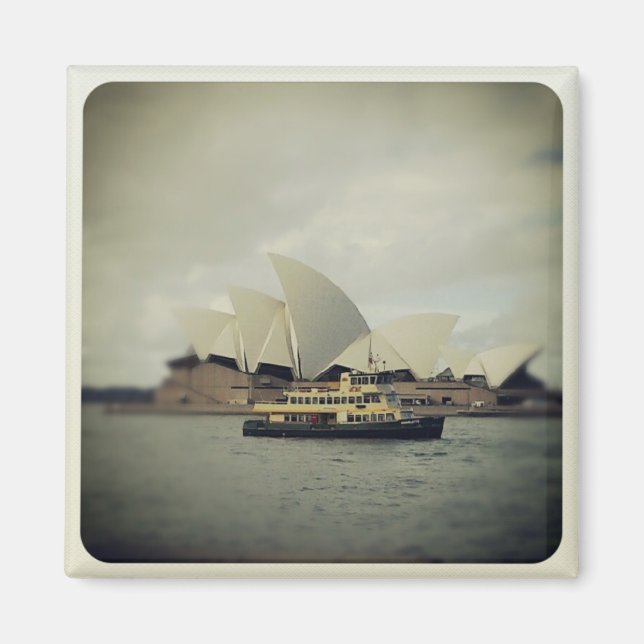 "Sydney Harbor magnet (Front)