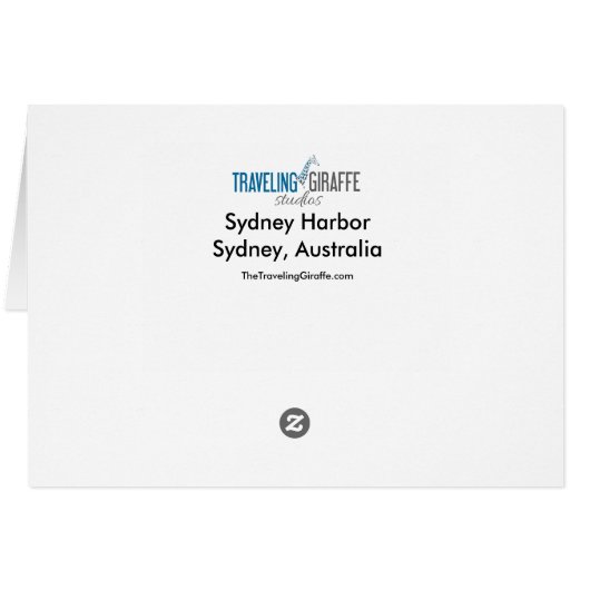 Sydney Harbor on a beautiful morning (Back Horizontal)