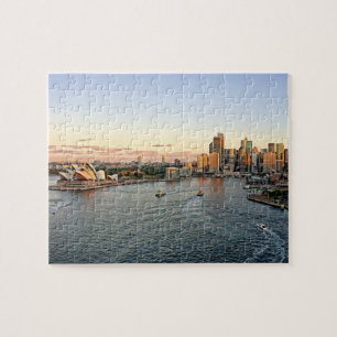 Sydney Harbor - Opera House - 8x10 - 110 pcs Jigsaw Puzzle