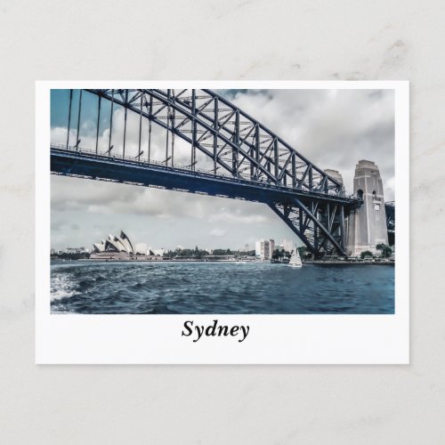 Sydney Harbor Postcard