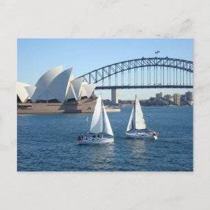 Sydney Harbor Postcard
