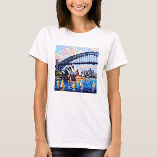 Sydney Harbor Vibrance Tee