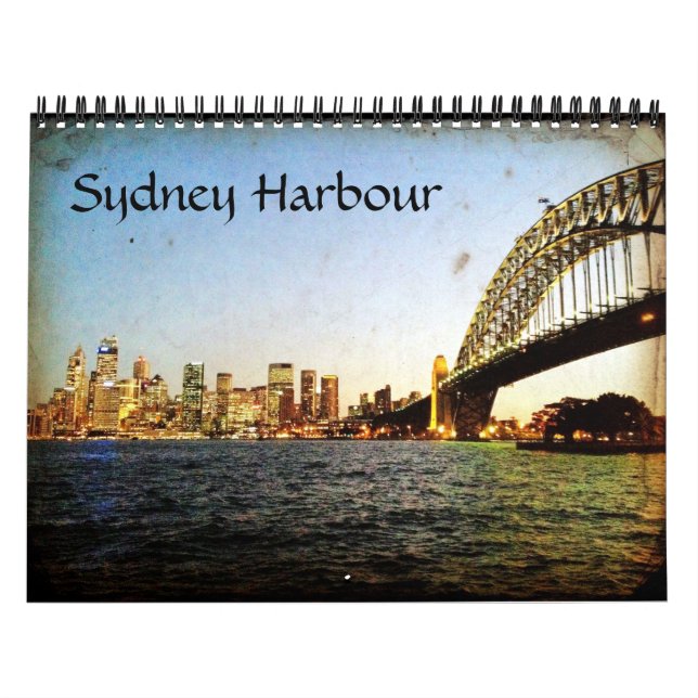 sydney harbour 2026 calendar (Cover)