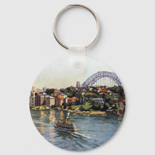 Sydney Harbour, Australia Keychain