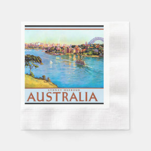 Sydney Harbour Australia Napkins