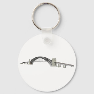Sydney Harbour Bridge: 3D Model: Keychain