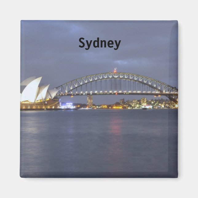Sydney Harbour Bridge Australia Magnet (Front)