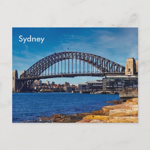 Sydney Harbour Bridge Australia Postcard