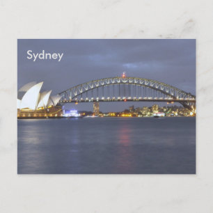 Sydney Harbour Bridge Australia Postcard