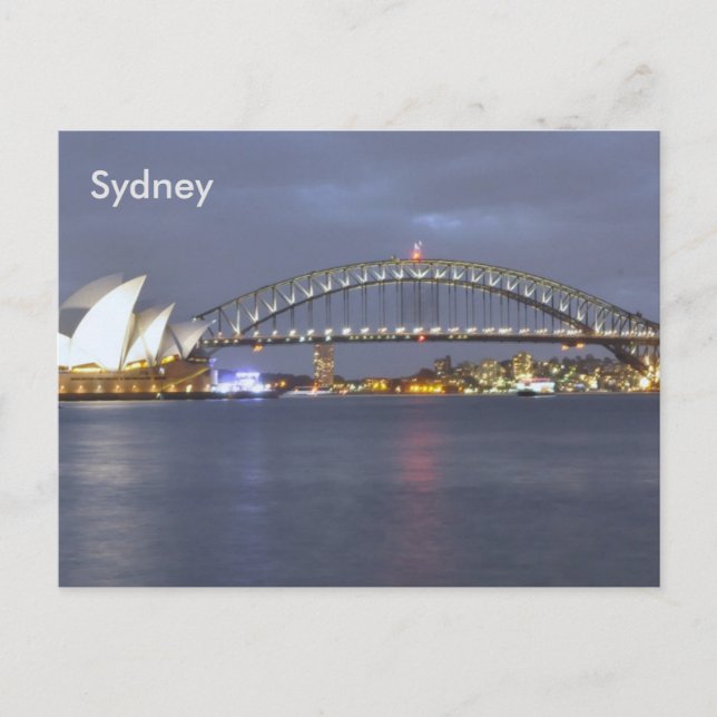 Sydney Harbour Bridge Australia Postcard (Front)