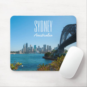 Sydney Harbour Bridge City Skyline Australia Mouse Pad