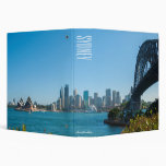 Sydney Harbour Bridge &amp; Opera House Skyline 3 Ring Binder