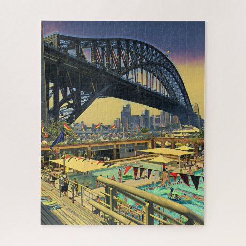 Sydney Harbour Bridge photography Jigsaw Puzzle