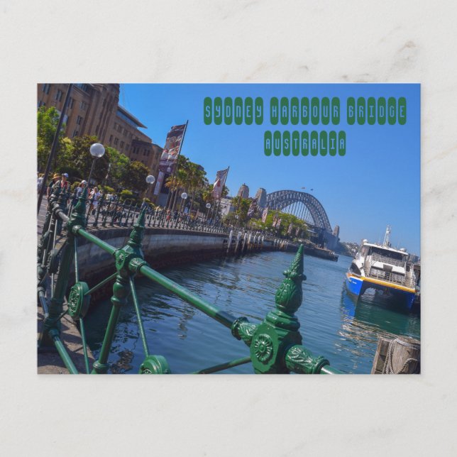 Sydney Harbour Bridge Postcard (Front)