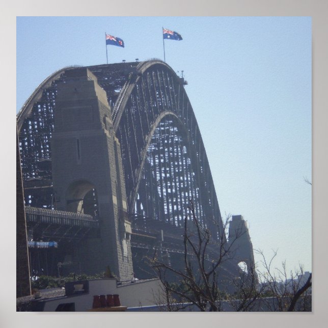 Sydney Harbour Bridge Poster (Front)