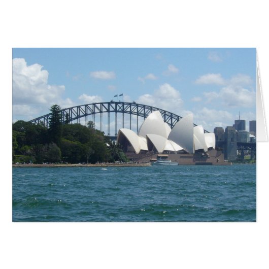 Sydney harbour cards (Front Horizontal)