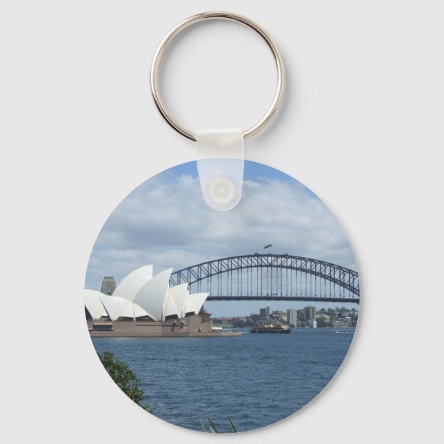 Sydney Harbour Key Ring (Front)
