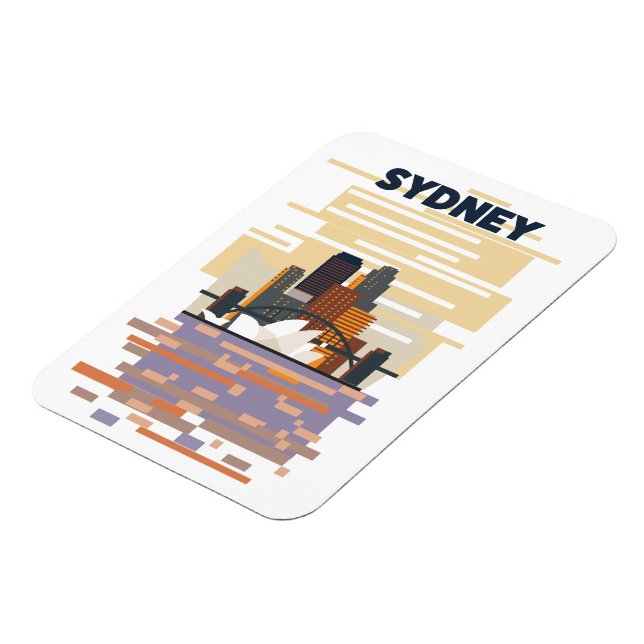 Sydney Harbour Magnet (Left Side)