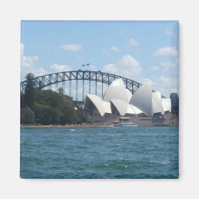 sydney harbour magnet (Front)