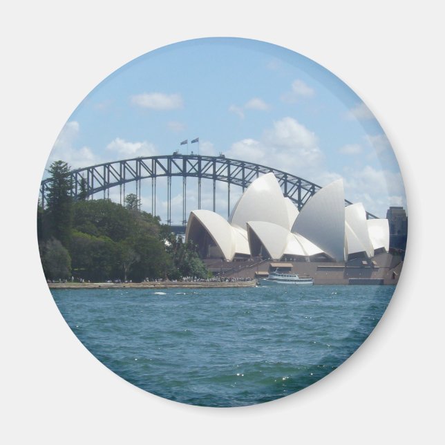 sydney harbour magnet (Front)