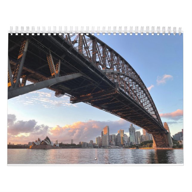 Sydney harbour morning calendar (Cover)