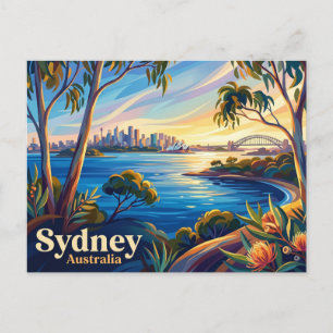 Sydney Harbour National Park Australia Postcard