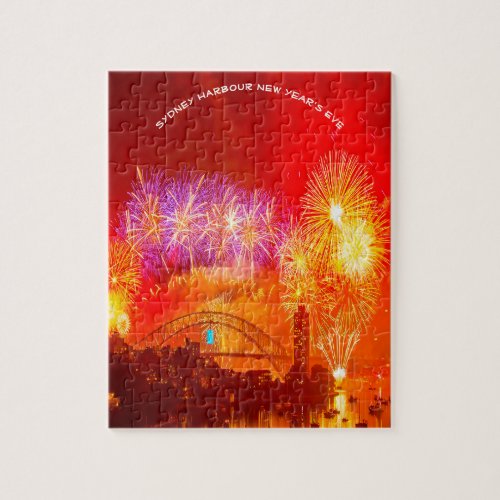 Sydney Harbour New Years Eve Jigsaw Puzzle