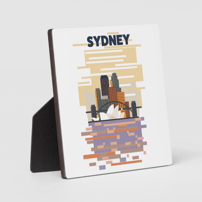 Sydney Harbour Plaque (Front)