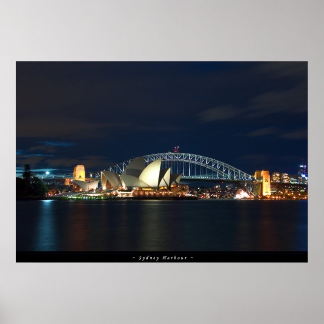 Sydney Harbour Poster (Front)