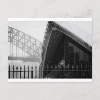 Sydney icons postcard
