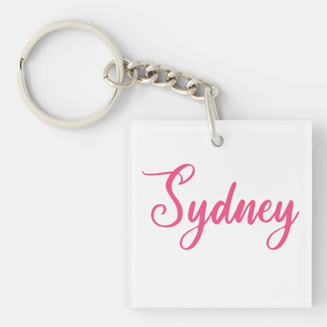 sydney        keychain (Front)
